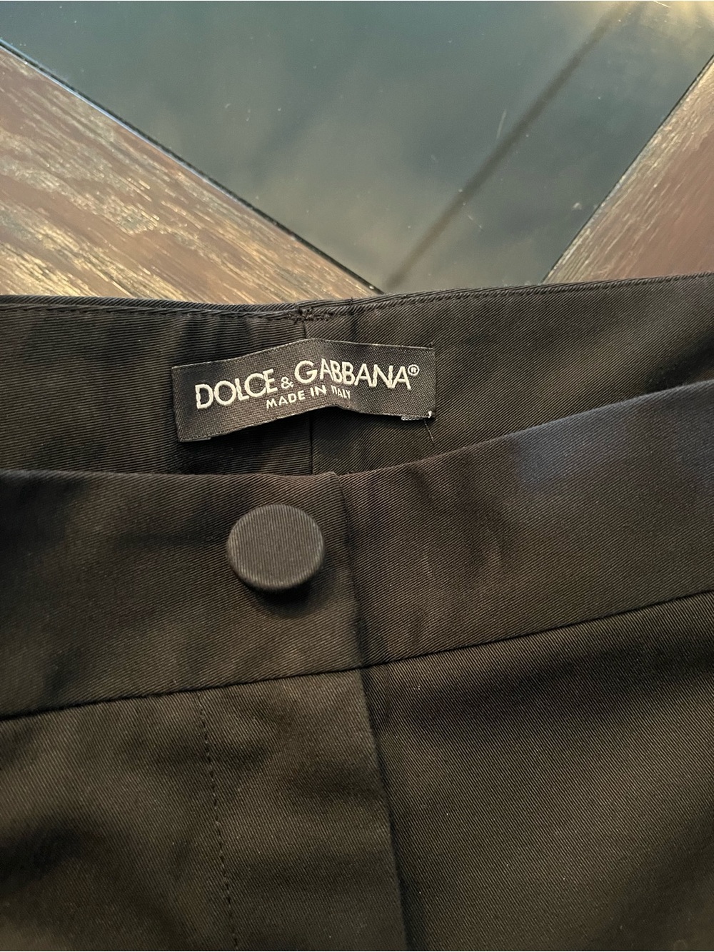 Dolce & Gabbana Black Women's Tailored Dress Pants